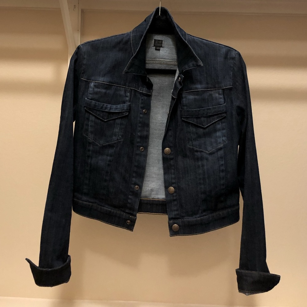 Citizens of Humanity Stretch Denim Cropped Jacket